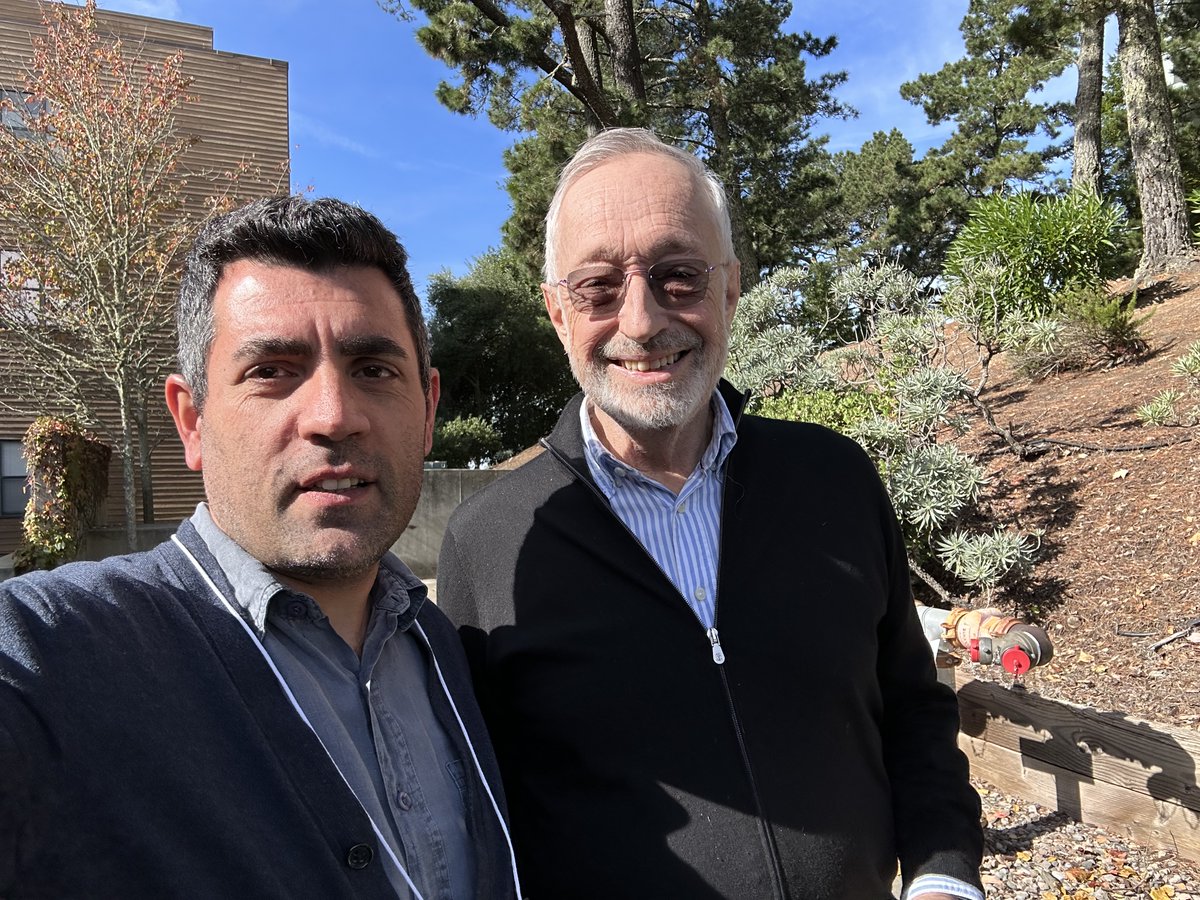 With one of my heroes, Paul Milgrom, at the @mathmoves conference on market and mechanism design at @UCBerkeley. #EconTwitter