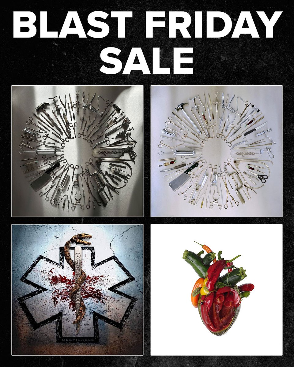 The @NuclearBlast U.S. store has Carcass releases on special through November 27th. 👉 shop.nuclearblast.com/collections/ca… Ships Worldwide #Carcass #DeathMetal #Metal