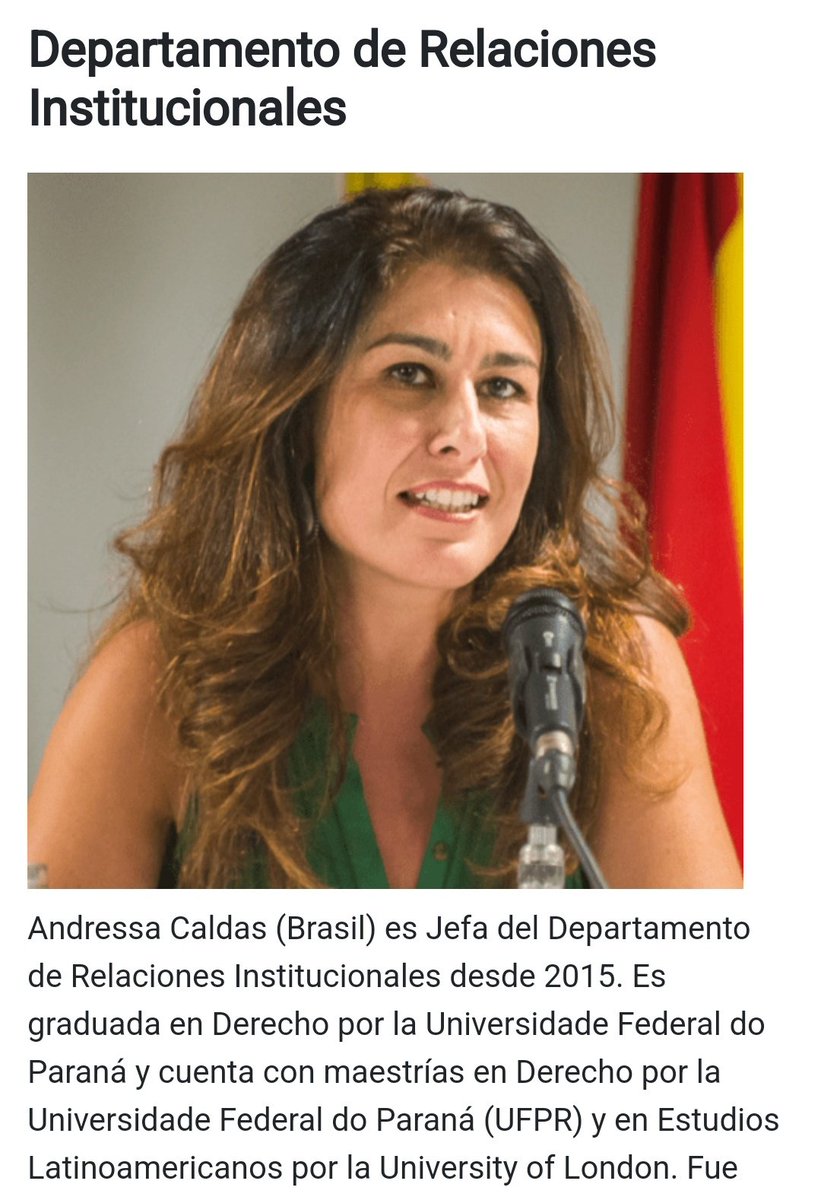 ForoTwt's tweet photo. Esta es Andressa Caldas, jefa del Departamento de Relaciones Institucionales del @IPPDHMERCOSUR . Y este video lo compartió hoy en su estado de WhatsApp.  Alguien que tiene el cargo que ella tiene, debería abstenerse de ese tipo de publicaciones, que distan mucho + https://t.co/dLb2GKYIwS