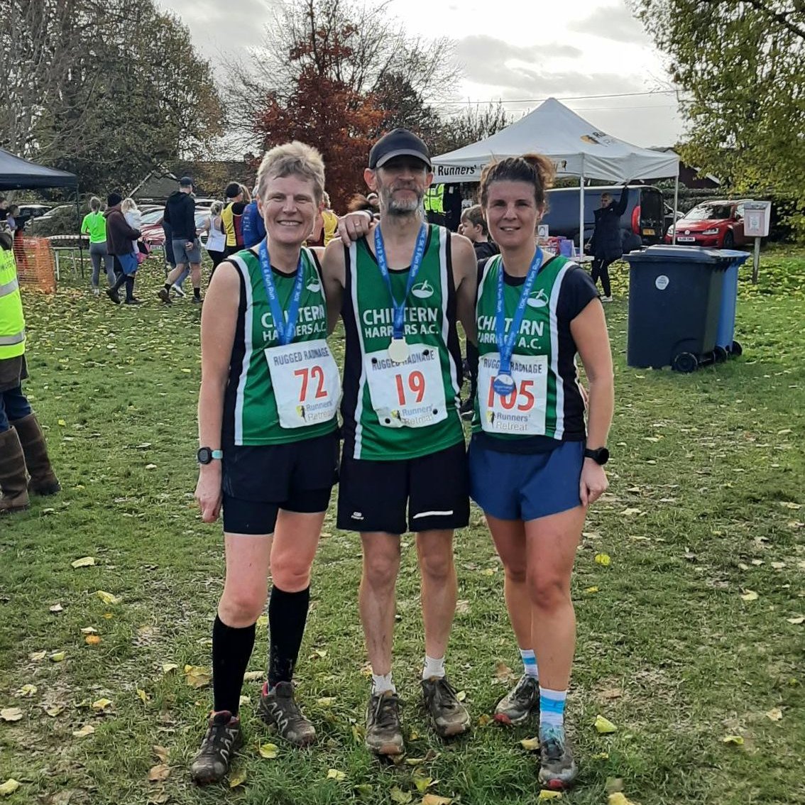 Harriers have been braving the wind and rain this weekend &gt; bit.ly/3STNpRf