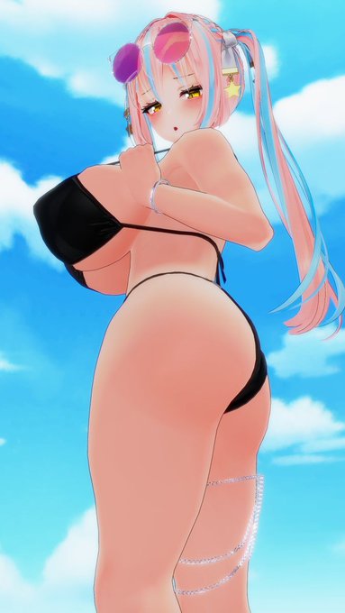 「....なに横なってるの、泳ぐよ?」 