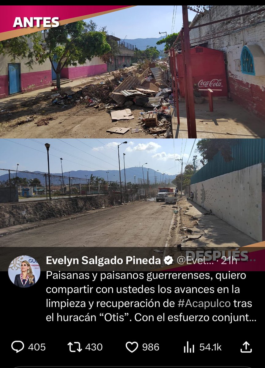 Está reconstrucción de Acapulco está cabrona cambian casas calle y hasta cerros