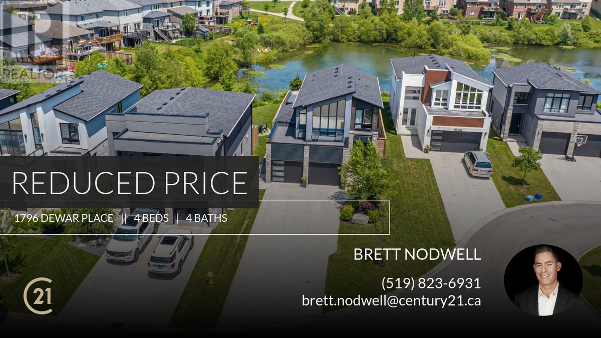 📍 Reduced Price 📍 This recently reduced home at 1796 Dewar Place in London won't last long, so, don't wait to set up a showing! Reach out here or at (519) 823-6931 for more information!

Brett Nodwell, Broker &amp; Co-Owner
Century 2... homeforsale.at/1796_DEWAR_PLA…