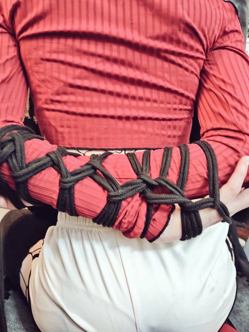 Im a lil tied up atm..? >.< https://t.co/m7YLpP3K7L
