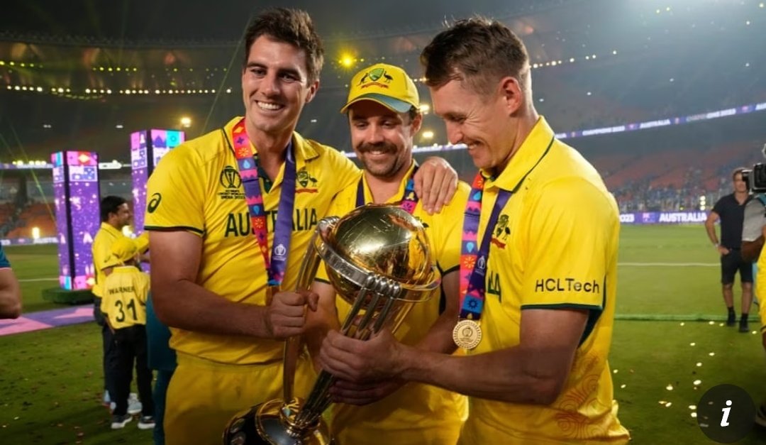 MSa1im's tweet photo. Congratulations Australia on winning the #CricketWorldCup2023
A one sided final but still very entertaining. Well done Australia. 
 #Worlds2023 #INDvAUS #CWC2023Final #Cricket https://t.co/VW84lURvJJ
