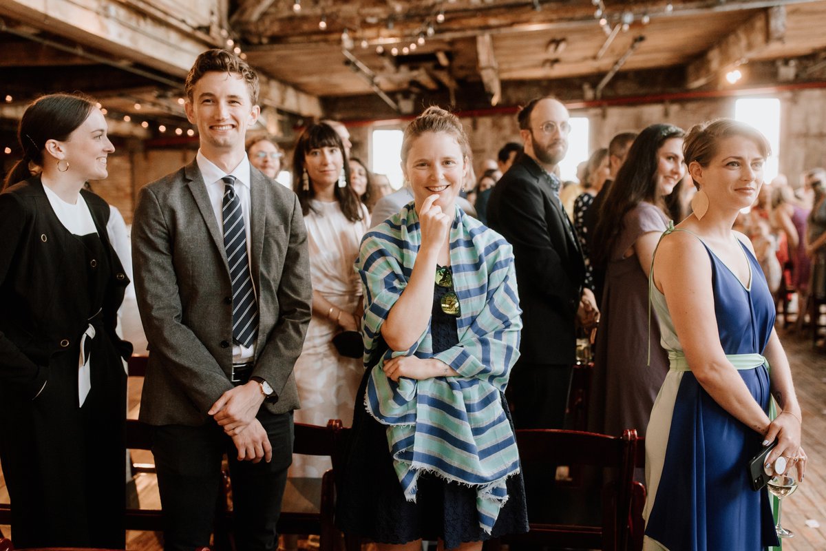 Alvarosancha's tweet photo. The first moment at Pia & Jon's #wedding in #greenpointloft #Brooklyn was magic✨ https://t.co/um2cMJJdZF