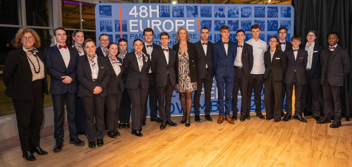 <a href="/Europarl_FR/">Parlement européen en France</a> <a href="/education_gouv/">Ministère Éducation nationale</a> <a href="/sup_recherche/">Ministère Enseignement supérieur/Recherche/Espace</a> <a href="/ErasmusplusFR/">Agence Erasmus+ France / Education Formation</a> <a href="/acrennes/">Académie de Rennes</a> <a href="/GabrielAttal/">Gabriel Attal</a> <a href="/priscathevenot/">Prisca THEVENOT</a> <a href="/emmanuel_ethis/">Emmanuel Ethis</a> <a href="/Edu_Num/">Éducation Numérique</a> <a href="/touteleurope/">Toute l'Europe</a> @BreizhEurope29 <a href="/mfr_officiel/">MFR Cultivons les réussites</a> <a href="/DareicB/">Dareic Bretagne</a> <a href="/JE_Rennes/">Jeunes Européens Rennes</a> @UnivRennes1DSI <a href="/20minutesrennes/">20 Minutes Rennes</a> <a href="/UnivRennes_2/">Université Rennes 2</a> @FondationR1 <a href="/MS__Rennes/">MediaSchool Rennes</a> <a href="/TelegrammeDinan/">Le Télégramme Dinan</a> <a href="/DinanAgglo/">Dinan Agglomération</a> <a href="/Didier_Lechien/">Didier Lechien</a> <a href="/OuestFrance22/">Ouest-France 22</a> <a href="/PetitBleuDinan/">Le Petit Bleu Dinan</a> <a href="/villededinan/">Ville de Dinan</a> Vient le temps de la soirée &amp; de mon discours : vous n’alliez pas y échapper ! 

« Le 9 juin c’est le choix de mieux d’Europe ou du délitement de l’Europe »

De l’accueil, à la cuisine ou au service, ce sont des jeunes Bretons qui étaient à mes côtés, quel professionnalisme !