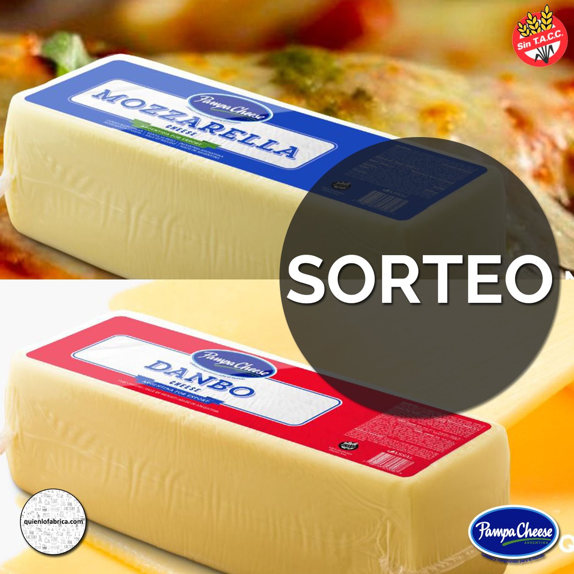 Sorteo en nuestro Instagram! 🔥🎁
Dos súper premios! 
5 KILOS de Mozzarella y 5 KILOS de Danbo de @pampacheese!
Pueden participar hasta el martes 28 de Noviembre! #quienlofabrica #sorteo #queso
Participar acá! 👉🏼instagram.com/p/CzuWwzlrTR8/…
