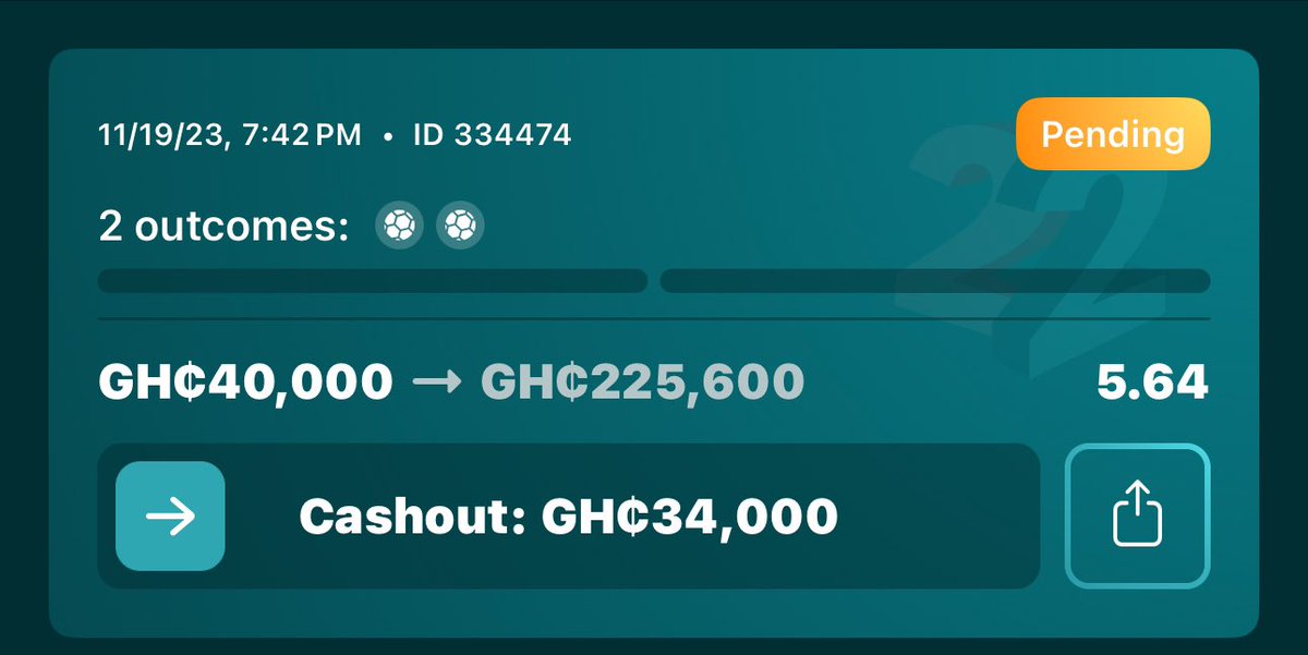 enokay69's tweet photo. 5 odds on 22bet 

Booking code : https://t.co/bWtQqpwkX6

Register on 22bet now  with the link below &amp; gets 300% bonus ⬇️ !!
Link :  https://t.co/LEuf8iRvLd https://t.co/gusbu84Ce5