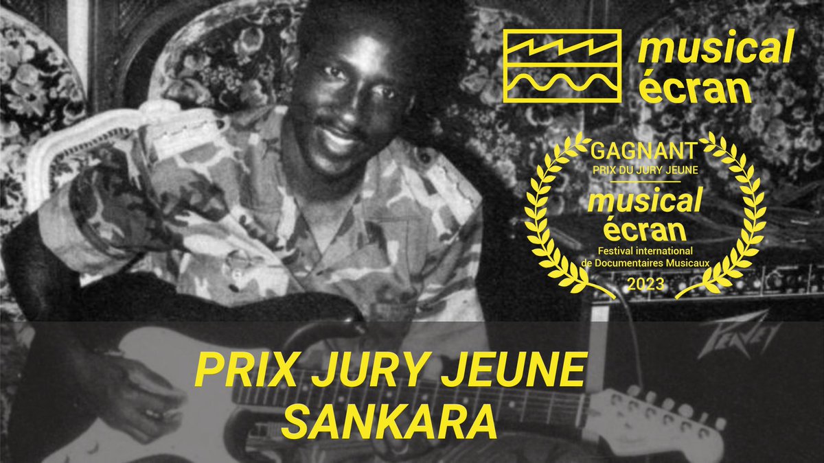 🧒🏆 Le Prix Jeune Public #MusicalEcran 2023 est décerné à #SANKARA de Yohan Malka

#BordeauxRock