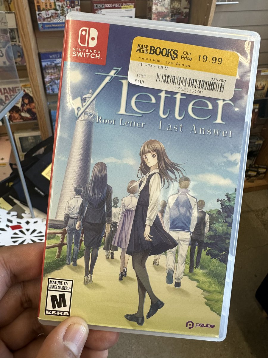 UnicityPoint's tweet image. Ayyy, not used to finding Visual Novels at Half Price Books, let alone a visual novel I intended to buy. That’s a win 😍