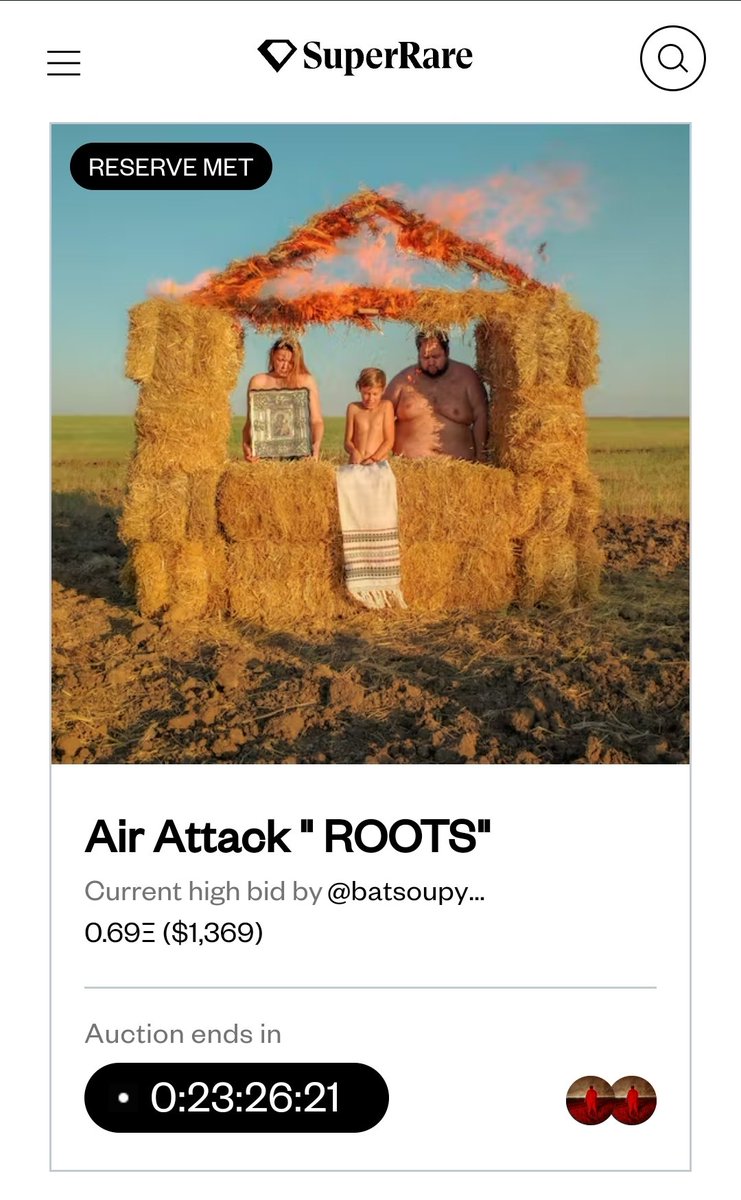 WOW WOW WOW 💎💎💎
So fast !!!!!!
Just a few hours and already there is an acution !!!! I'm overwhelmed with emotion❤️❤️❤️