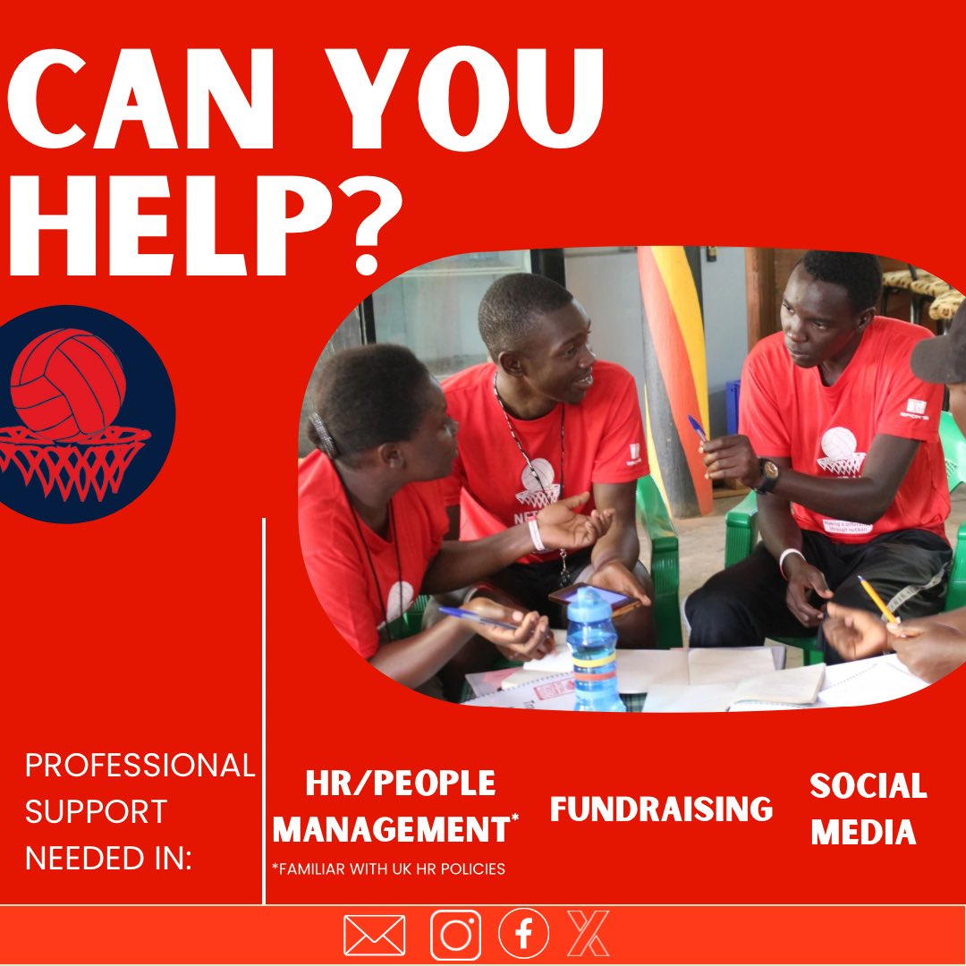 netballtrust's tweet photo. JOIN US! We are looking to work with people in HR/Fundraising/Social Media to help with our growing charity 😍 
Please get in touch if you can offer your expertise (no long term commitment required) 🙏 https://t.co/TBxSEqXWfS