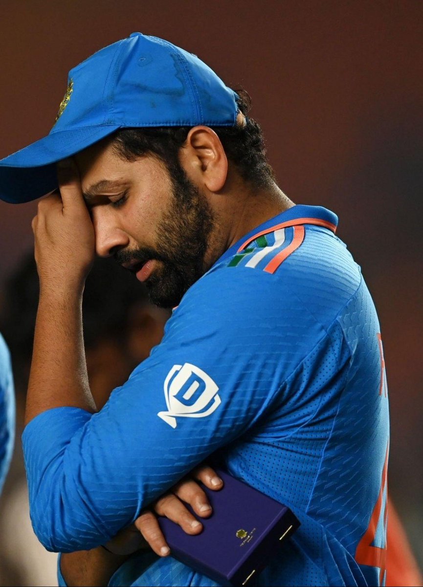 MSa1im's tweet photo. Sorry to see your loss today. #RohitSharma 
You personally have played well throughout the tournament, sadly it wasn't your day today. 

#INDvAUS #Worlds2023 #CWC2023Final #CricketWorldCup2023 #Cricket #Worldcupfinal2023 #WorldCup https://t.co/tTRJRNnwyb