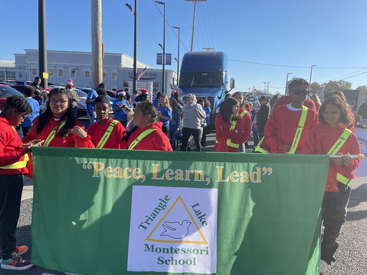DrPFord's tweet photo. ⁦@TLM_HP⁩ Safety Patrols are getting ready to walk in the High Point Holiday Parade! We hope we see our ⁦@TLM_HP⁩ families! https://t.co/LxTM1Mu2QT
