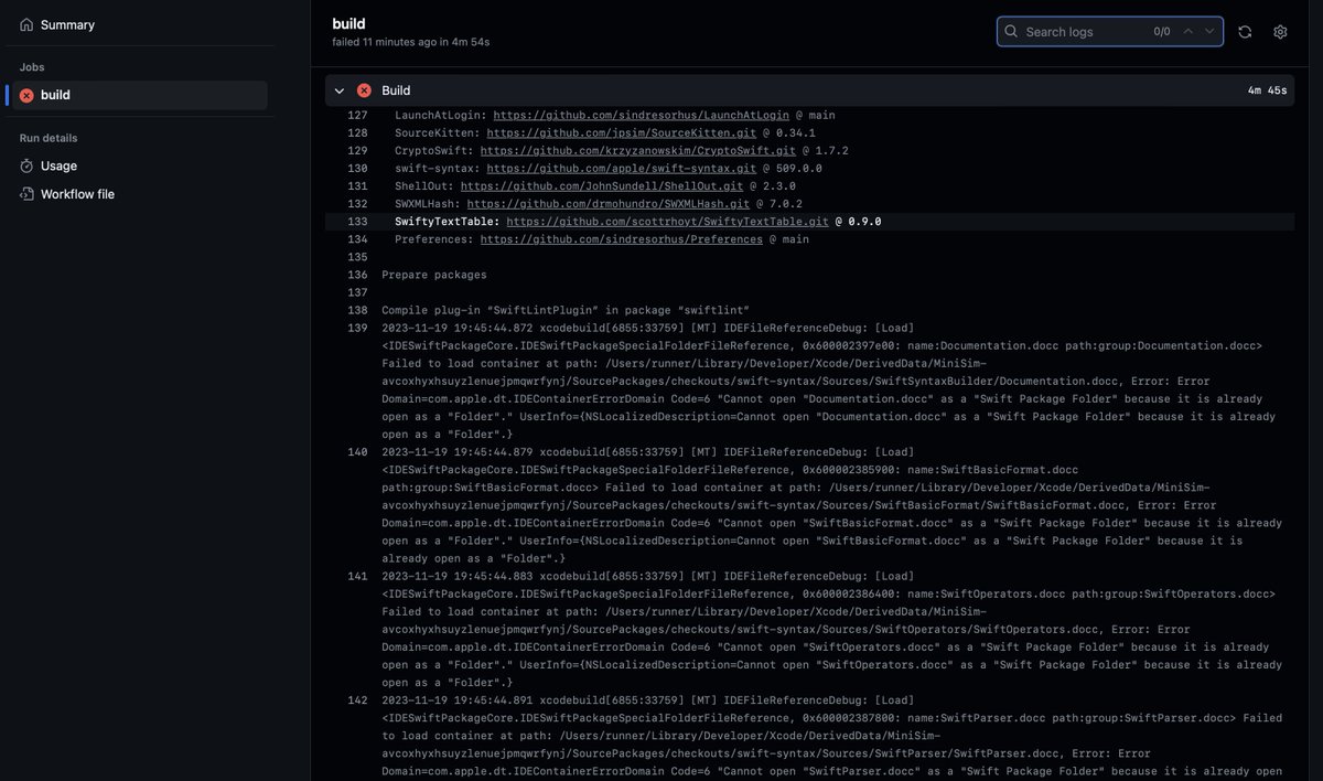 o_kwasniewski's tweet photo. tip: use `xcbeautify` to make your xcodebuild CI output a lot more readable👀

Also if you `brew install xcbeautify` locally it gets picked up by #ReactNative CLI and shows up a nicer output when you execute `run-ios` command 🚀 https://t.co/w9sb8NfW3A
