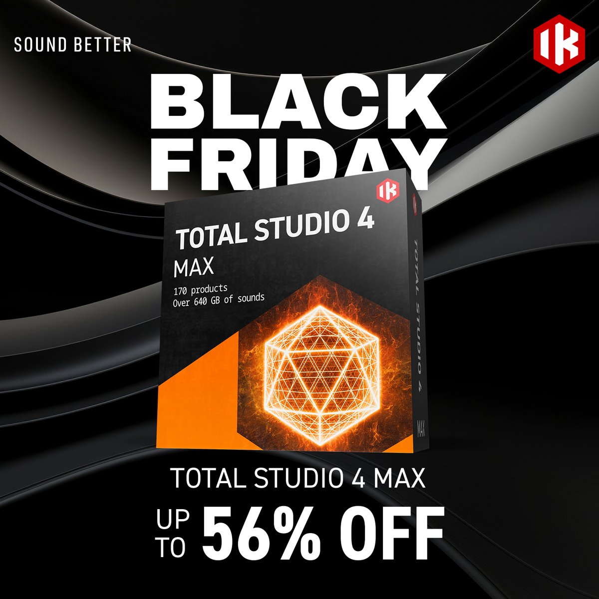 ikmultimedia's tweet photo. It's the #BlackFriday season of savings. Save big on all of the tools you need to make amazing music! https://t.co/9Gh1CUaxGC https://t.co/SueYlZhAqF