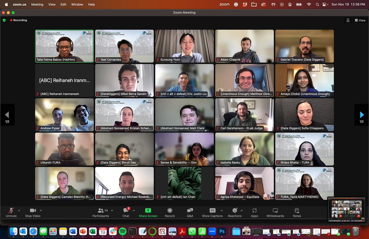 MIT Policy Hackathon tweet media