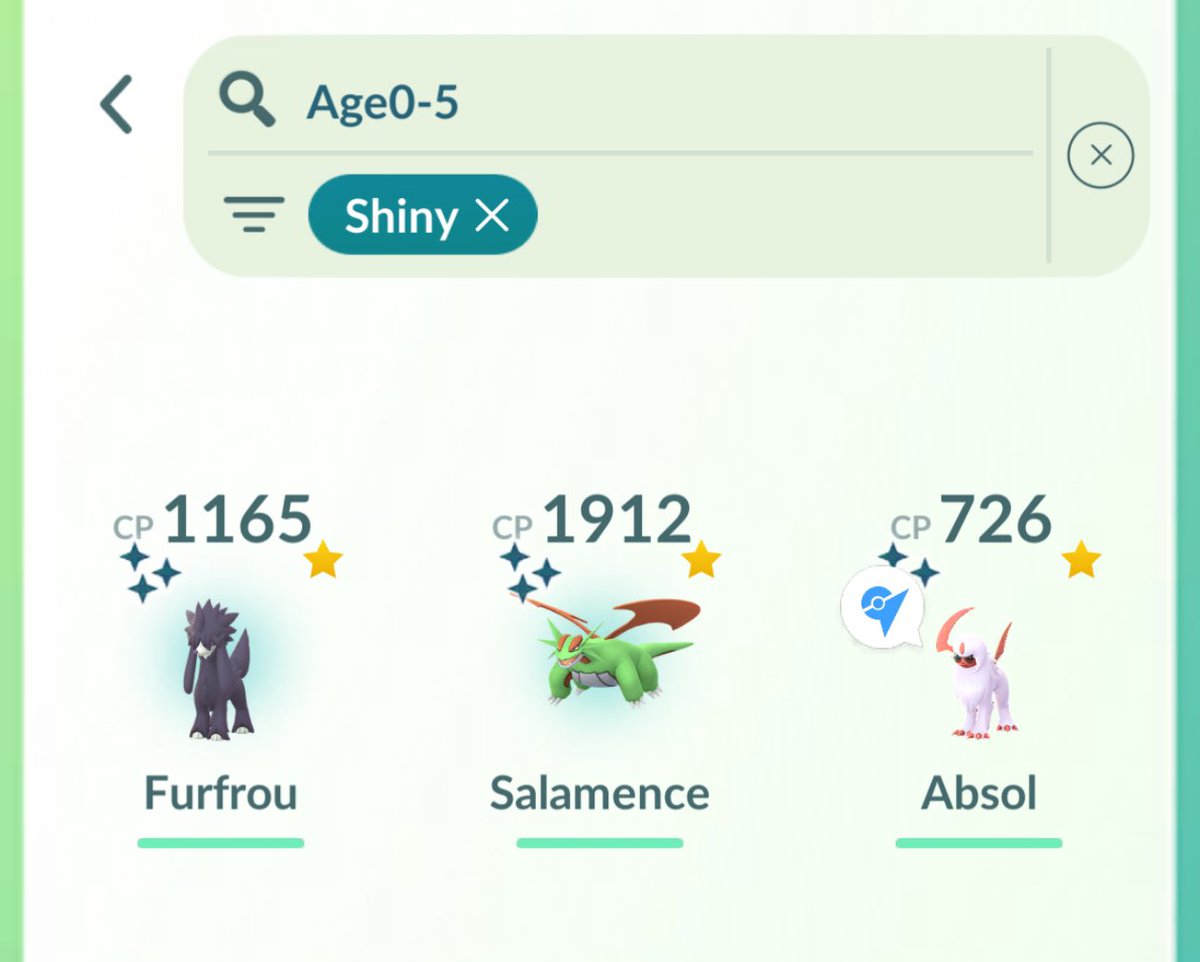 Mr_JTT's tweet image. Only 3 shinys this event and one of them wasn’t an event Pokemon. This event wasn’t  to kind to me. 

#PokemonGO #PokemonGOFashionWeek #pokemongoevent