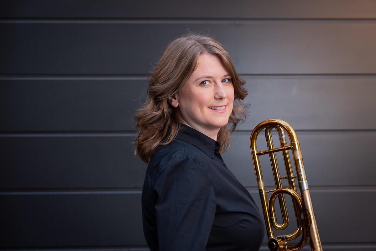 NYCBGB's tweet photo. We’re thrilled that Helen Vollam will be joining us to perform @grantkirkhope’s Trombone Concerto “Kirkfeld” at our Easter course! Helen is the Principal Trombone @BBCSO and a member of @ChambOrchEurope &amp; @bonesapart.

Apply for NYCB &amp; NCCB 2024 here! - https://t.co/Zg4eSFD6vr https://t.co/VsV9aJsZbx