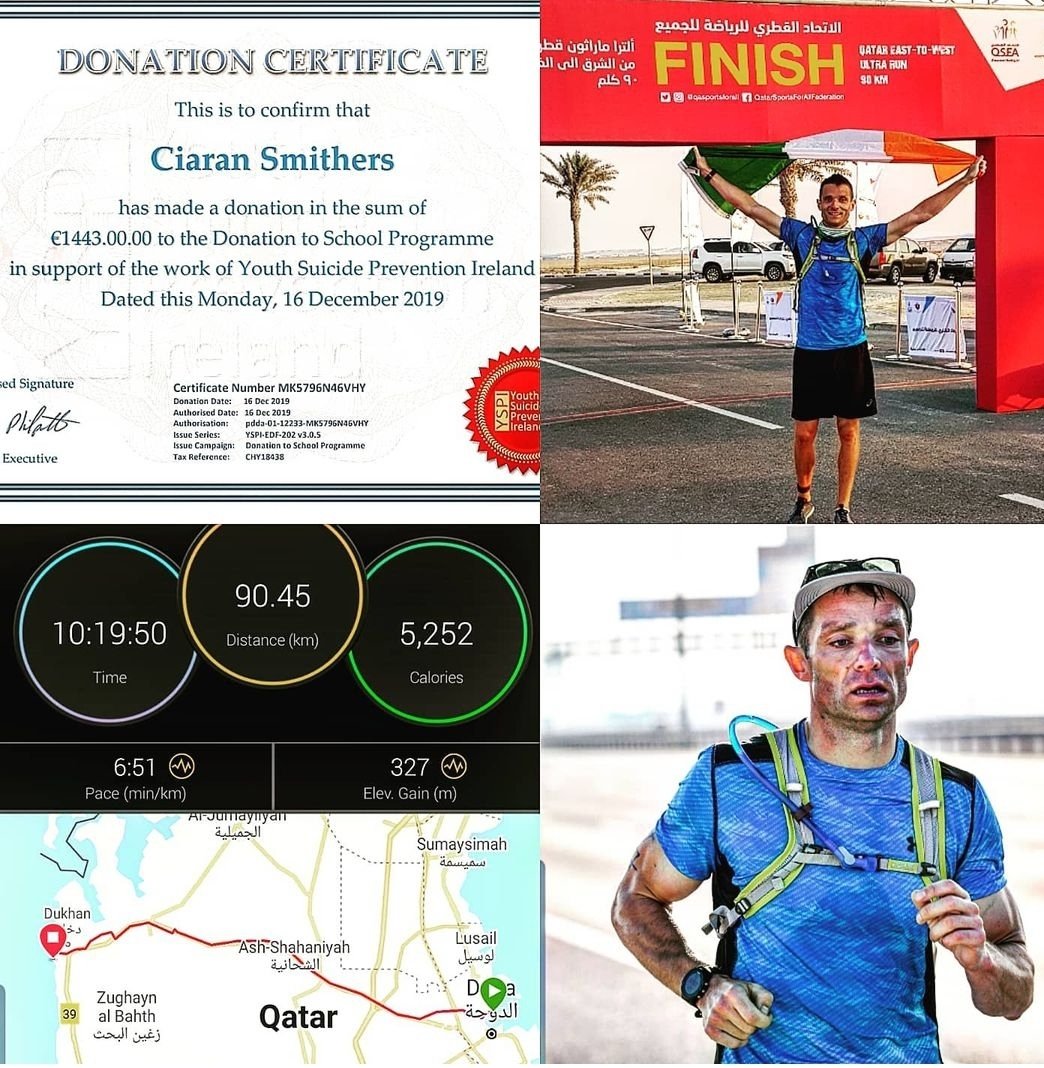 cscs88's tweet photo. I completed the Qatar East to West 90km Ultramarathon twice. The first time I promised myself never again. 12 months later I was back the the start line. Thinking about my next ultra...#running #qatareasttowest #qur #mentalstrength https://t.co/REKeCkBZa1