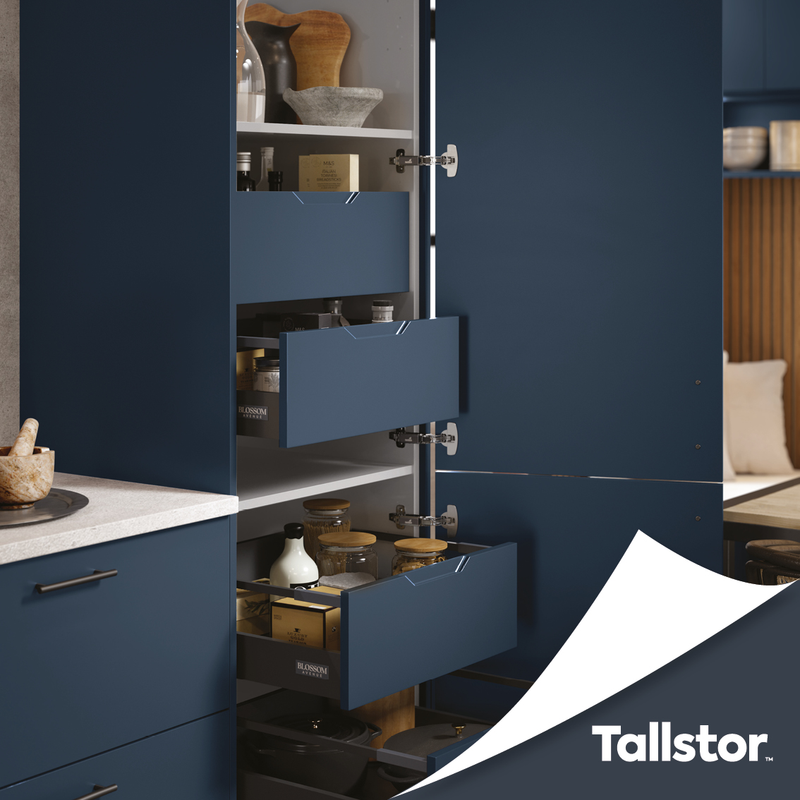 TallStor is the ultimate storage solution for your customers kitchen space. With fantastic storage space and an aesthetically pleasing interior and exterior, these cabinets are ready to make a statement in any home 🏠