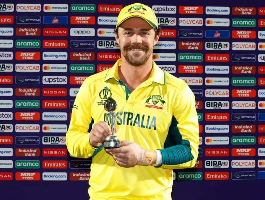 MSa1im's tweet photo. HEADache for India. 

#Worlds2023 #INDvAUS #CWC2023Final #CricketWorldCup2023 #Cricket #indiancrowd https://t.co/0RkM0IUs8T