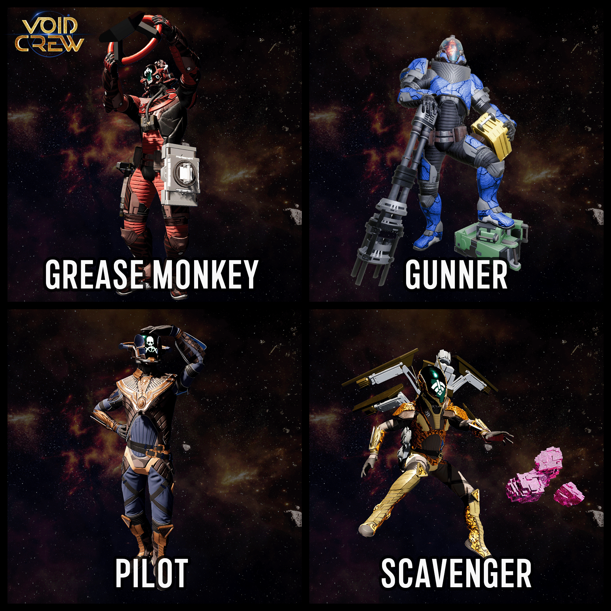 Void Crew on X: “Tag yourself! What’s your favorite role to play 
