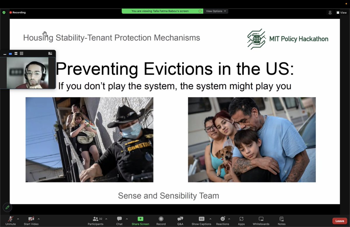 MIT Policy Hackathon tweet media