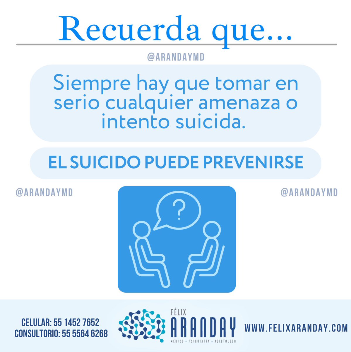 ArandayMD's tweet photo. #19DeNoviembre
#DíaInternacionalDelHombre #CeroSuicidioMasculino
#construyamosnuevasmasculinidades
#MesSaludMasculina
#MesAzul https://t.co/59m1j257M2