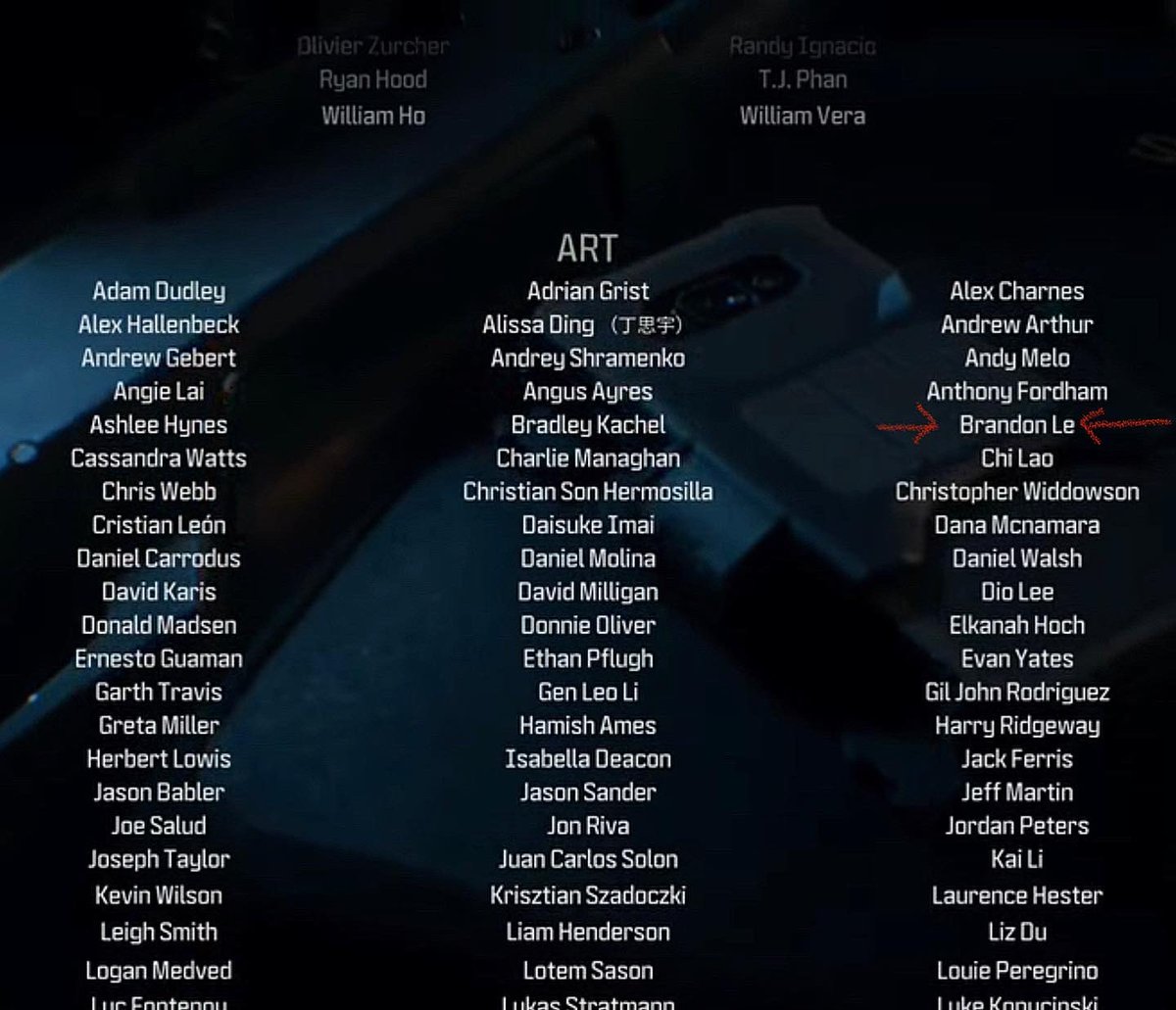 brandonle_art's tweet photo. Finally got to work on a call of duty project. Learnt a lot. Made some new friends. I hope y’all enjoy the game :) https://t.co/5oiF4NsrBq