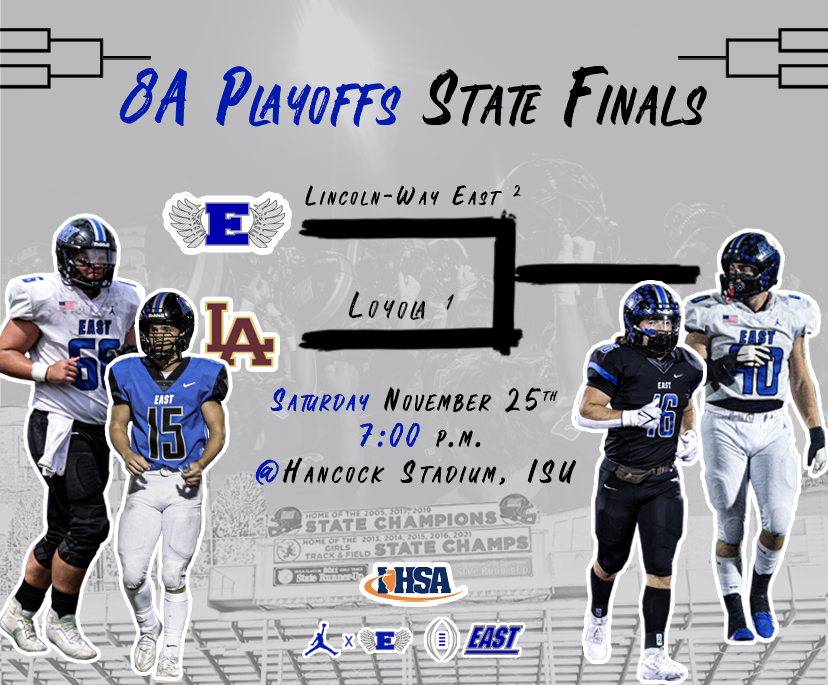 Lincoln-Way East Football tweet media