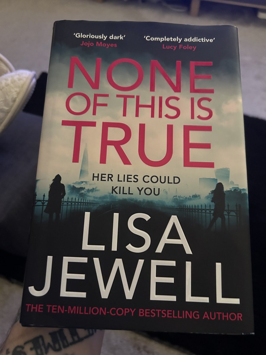My wife @Ali_Jaxx would vouch when I say I’m not an avid reader - but I tell you what @lisajewelluk you have written a proper masterpiece there was a real pleasure to read, guess I’ll be pinching more of her books from now on #NoneOfThisIsTrue #HiImYourBirthdayTwin