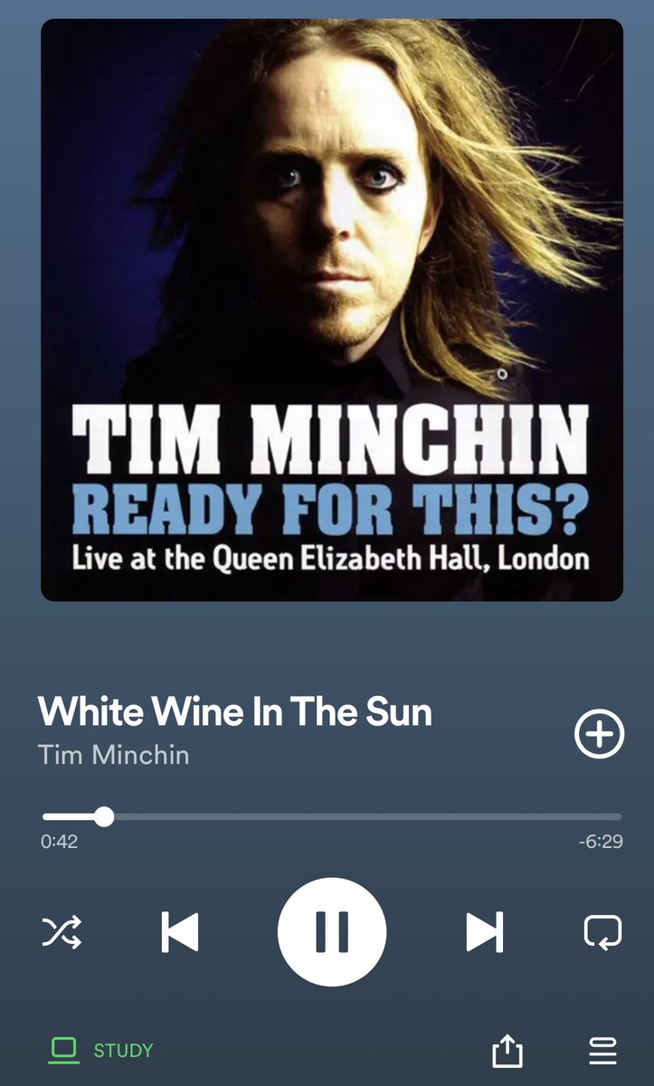 It’s *never* too early @timminchin :-) White Wine in the Sun g.co/kgs/JJJqav