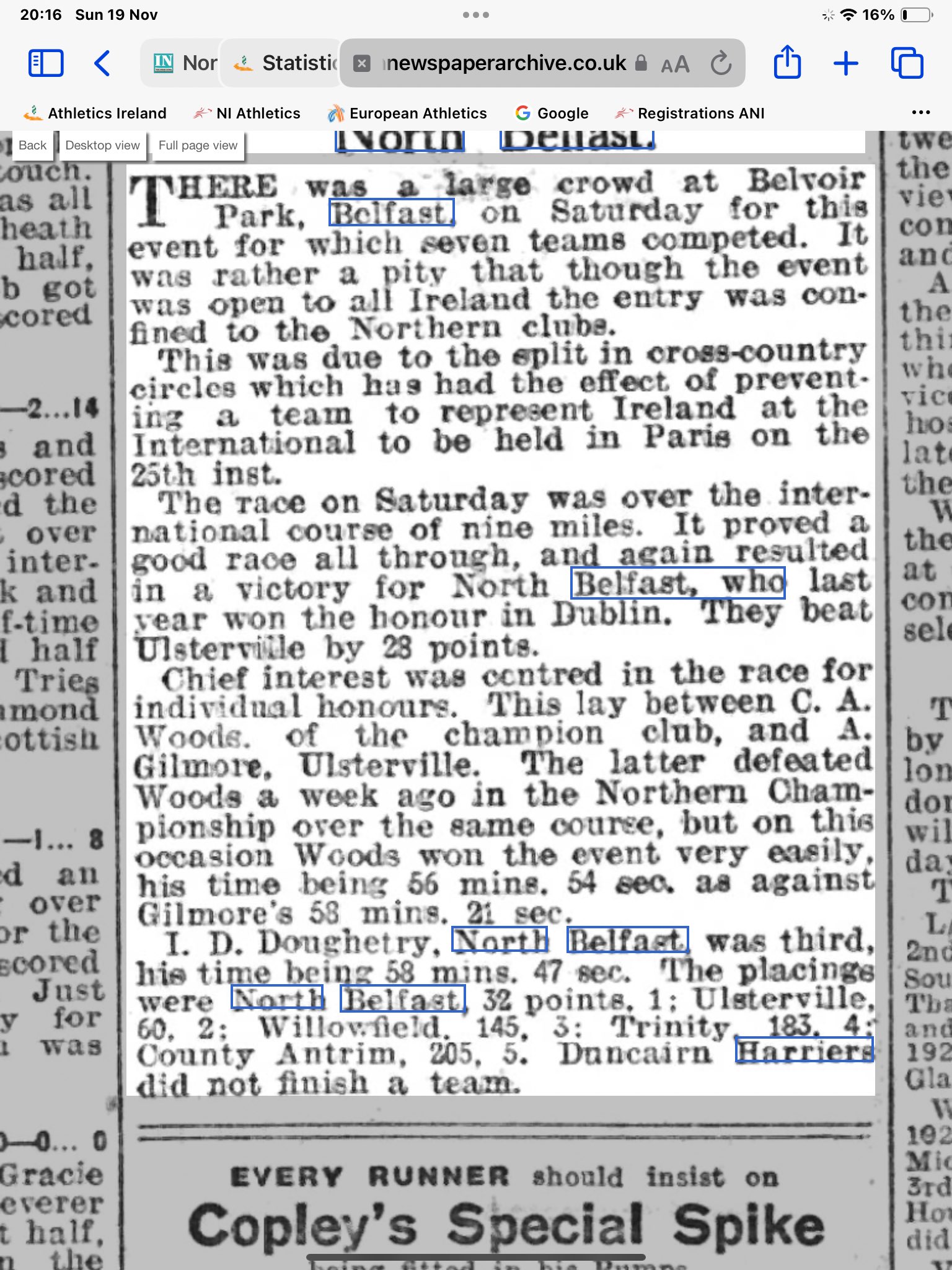 Mal McCausland ☘️🏴󠁧󠁢󠁳󠁣󠁴󠁿🏴󠁧󠁢󠁷󠁬󠁳󠁿 🇫🇮 on X: 100 years ago  @nbharriers were champions. t.couEEM98A6pk  X
