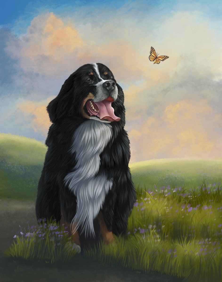 Raiannstorm's tweet photo. Artists, share your progress over 5 years!

Here is mine. Drawing of my dog Snips from 2018 and a pet portrait commission from 2023 https://t.co/VJwD83vw0S