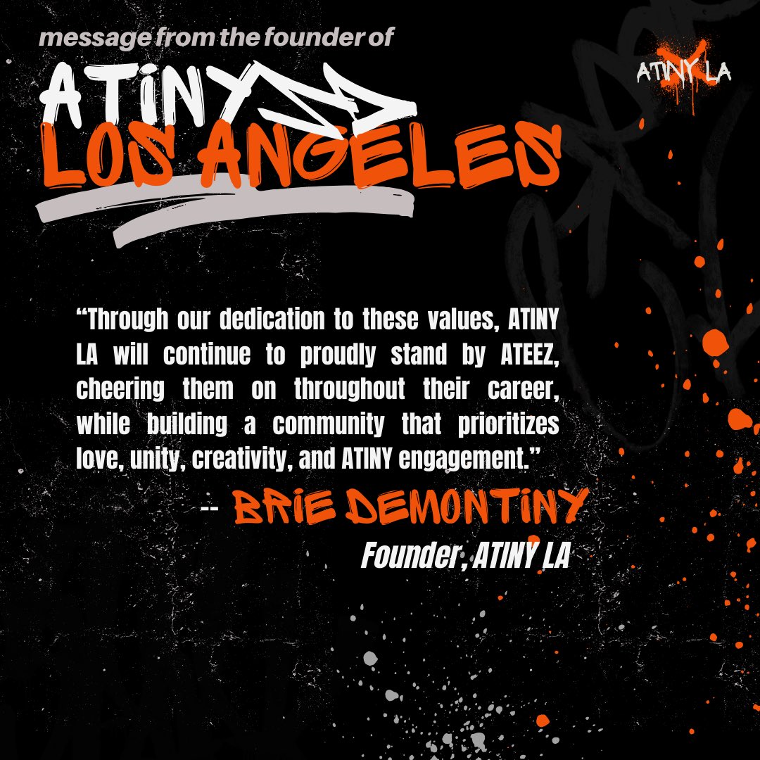 We are ATINY Los Angeles 🔥 

@ATEEZofficial #ATINY #ATINYLA #ATINYLosAngeles #gettingready #comeback2023 #TheWorldEpFIN #followyourwill #breakthewall