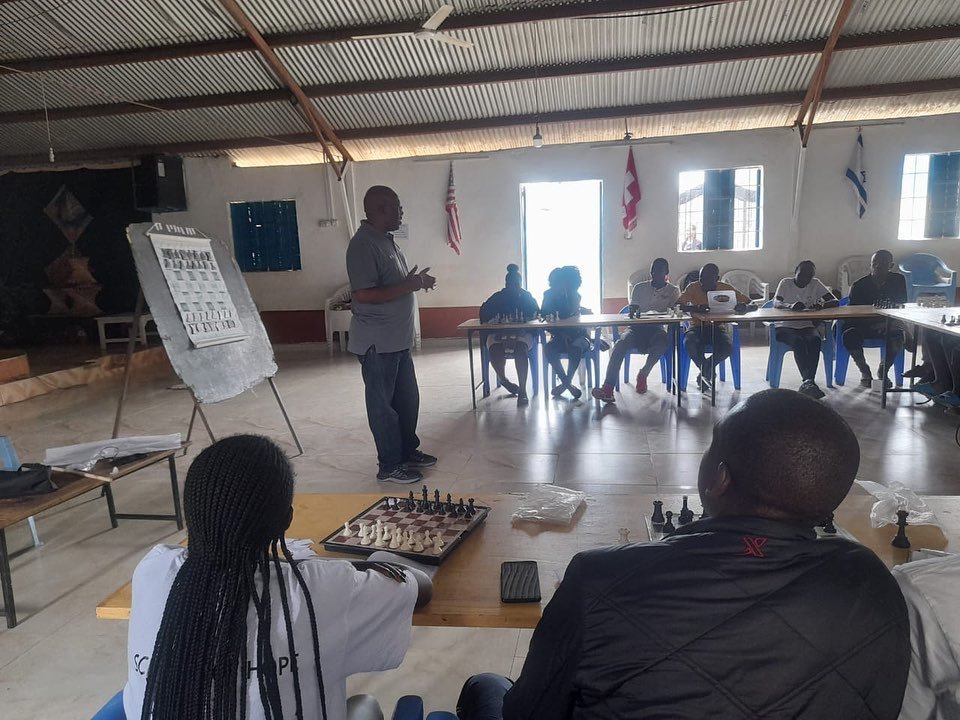 challengeaid_a's tweet photo. We held another Chess training session for our supervisors last week
The aim of the session was to teach our supervisors how to play and teach. 21 School of Hope supervisors attended in total and the session was held at Kariobangi KAG School of Hope https://t.co/ncGgrxNygm