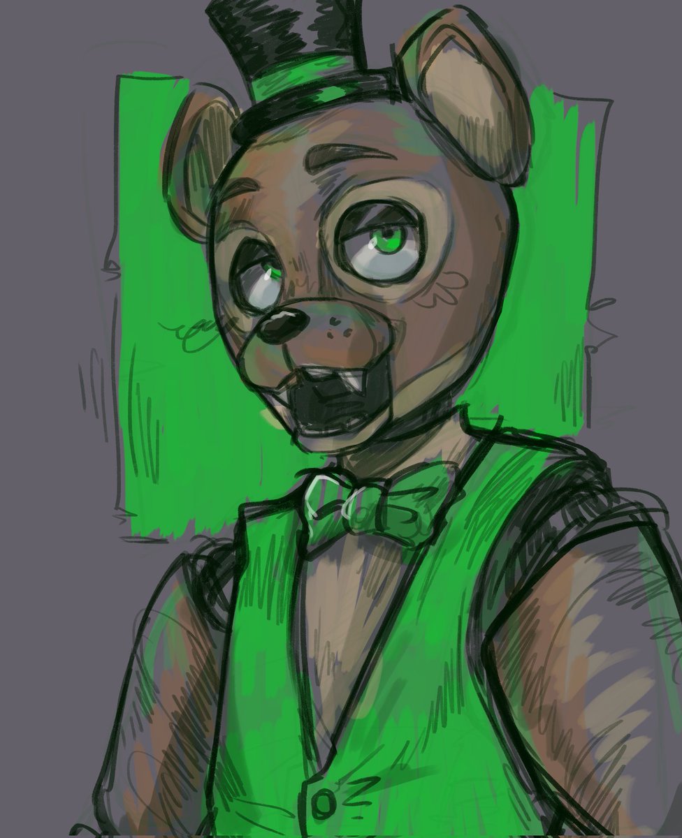 Little Popgoes doodle, It was a practice because normally such 'friendly' (or cute idk) animatronics are very complicated for me. Anyways, I like how it turned out, maybe I'll make more :3c 

#fnaf #popgoes #popgoesevergreen #fanart