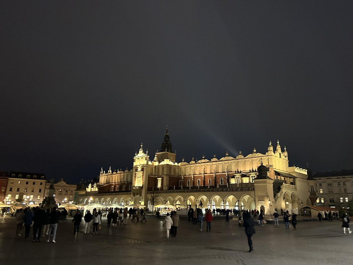 Well today was my first day and amassed 13km thanks to being in beautiful Krakow