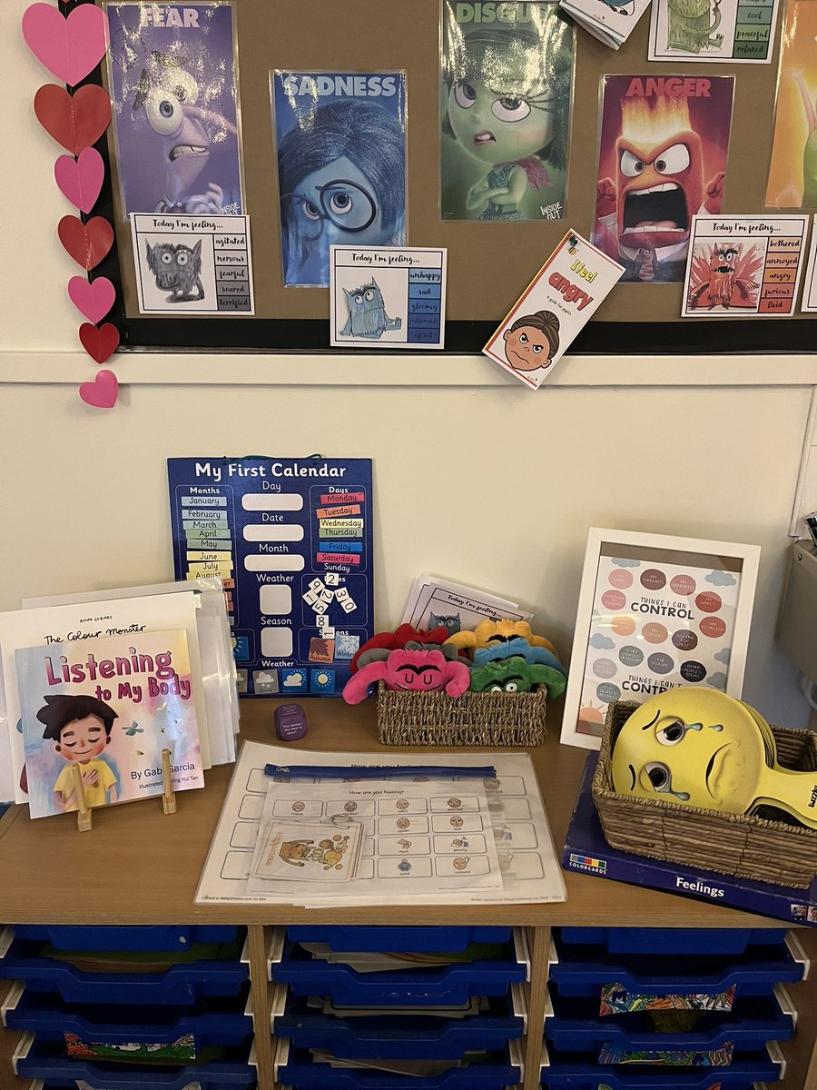 AshTreeKATPS's tweet photo. Our @ThriveApproach space where we work with children to support and help our children learn about their emotions and develop strategies to regulate their own behaviour. #thriveapproach #Semh #voicechoiceandopportunity #wellbeing @AshTreeEYFS https://t.co/bXOzQNevN0