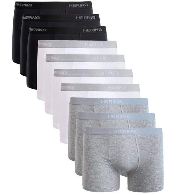 Kit 10 Cuecas Boxer Com Elástico Personalizado HERING
