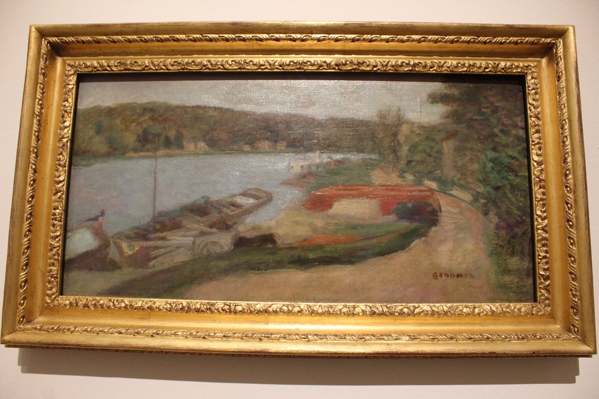 The Seine at Vernon, Pierre Bonnard, 1920. 
#Painting #PaintingOfTheDay #Painter #frame #artist #arthistory #artmovement #twitterpainting #twitterartist #twitterart #artistsontwitter #twitterpainting #paintings #Painterly #artshare #PierreBonnard