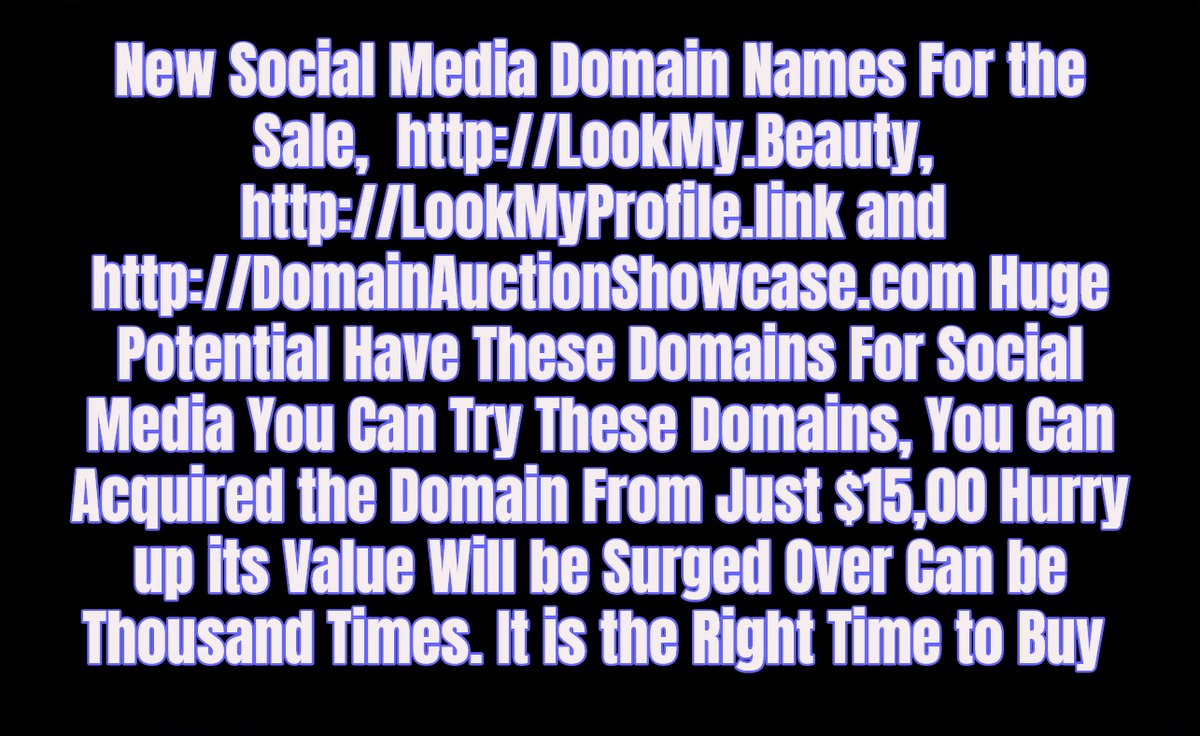 Domain Auction Showcase #DomainAuctionShowcase tweet media