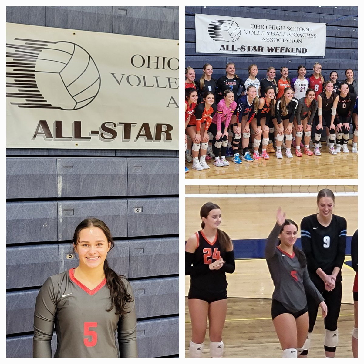 Congratulations, Bailey.  Great way to end your High School Volleyball career....playing in the State All-Star match.  Way to go #5.  #LRVB