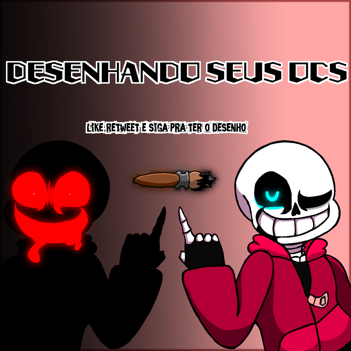 sans_bk's tweet photo. Prometi a uma década que ia fazer isso.
Mandem seus ocs 
Dêem like, retweet e follow para ganhar o desenho
Vale qualquer coisa https://t.co/rDvjp3IIfC