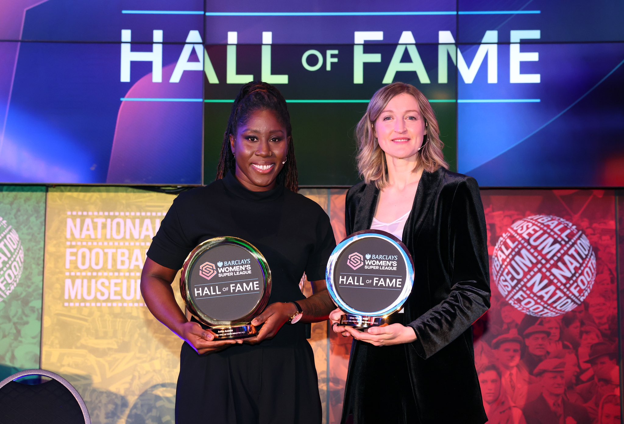 Anita Asante on X: It is the honour of a lifetime to be inducted into the  2023 @BarclaysWSL Hall of Fame alongside legends @JillScottJS8 &  @ellsbells89. Thank you to my family, teammates