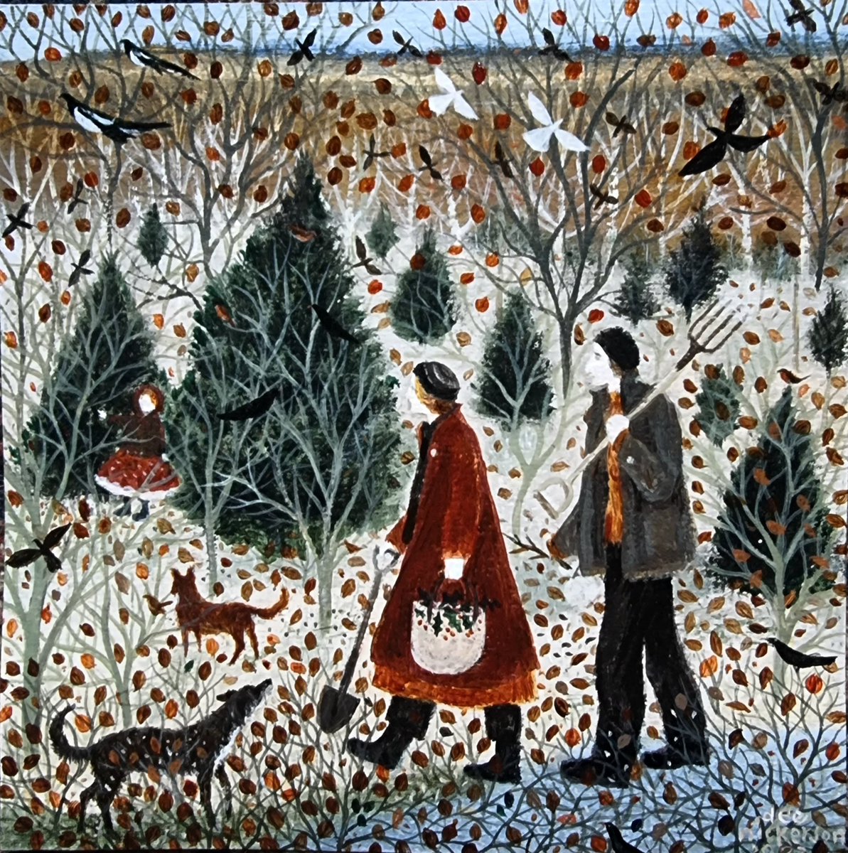 One of a new group of works by <a href="/dEEN1cKers0n/">dee nickerson</a> that will be with us at our Christmas exhibition in Hampshire .Opens on the evening of 28th &amp; you can call us at 10am on 29th to purchase the works . I have uploaded them all to our website today where you can get more information.