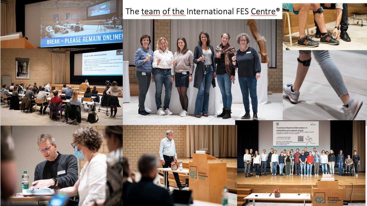 Thanks to all participants and especially to Thomas Schick and Prof. Dr. Winfried Mayr for organizing our 2-day course "Functional electrical stimulation in the restoration and support of gait". It was not only instructive and inspiring, it was also great fun.