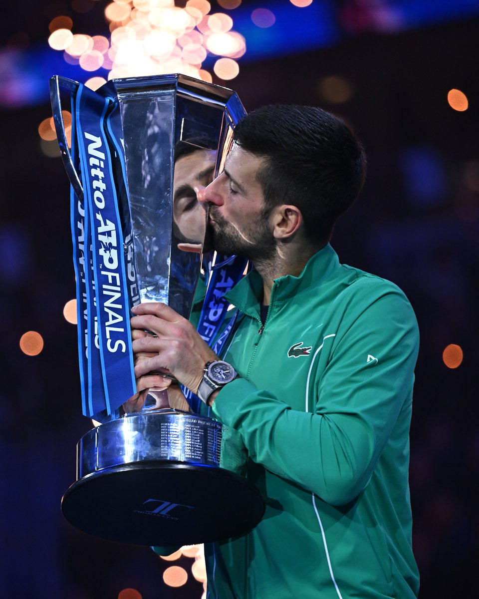 Record-breaker 🏆 No.7 @DjokerNole #NittoAPTFinals